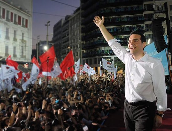 Syriza'nın Zaferi Sosyal Medya Gündeminde