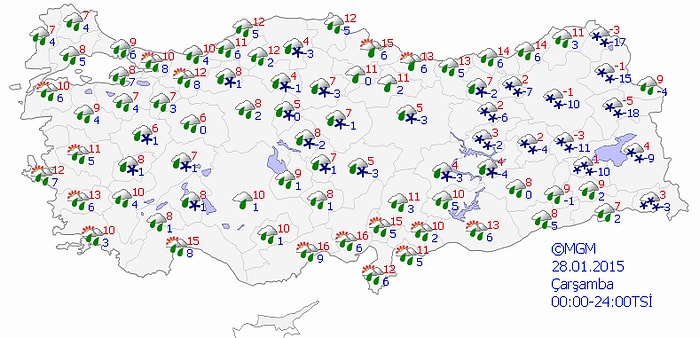 Doğu Anadolu'da 'Yoğun' Kar Yağışına Dikkat!