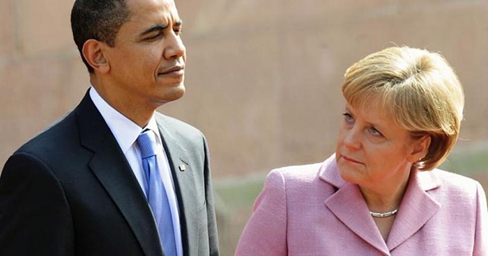 Obama ve Merkel, Ukrayna'yı Görüştü