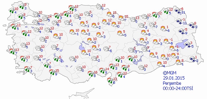 Bugün Hava Nasıl Olacak?