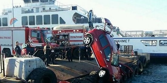 Bilirkişi, Feribottan Düşen Otomobilin Sürücüsünü Kusurlu Buldu