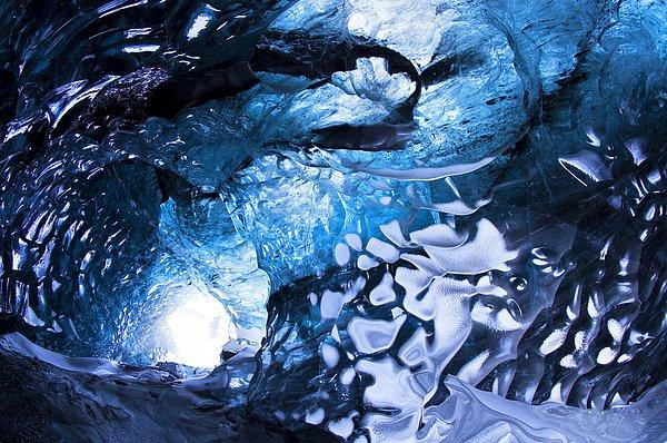 14. Ice Cave - Skaftafell,İzlanda