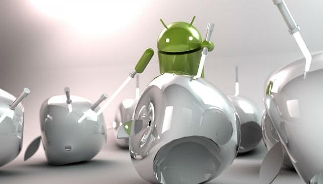Android, iOS'in Rekorunu Kırdı