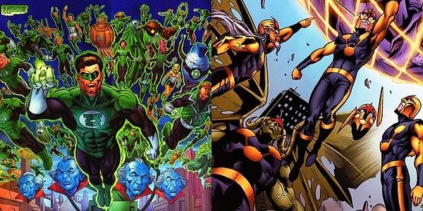 1. Green Lantern Corps (59) – Nova Corps (76)