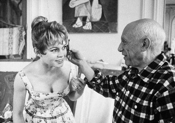 11. Brigitte Bardot ve Pablo Picasso