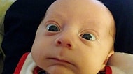 Şaşkınlıktan Henüz Atom Çekirdeği Boyutundaki Küçük Dilini Yutan 14 Bebek