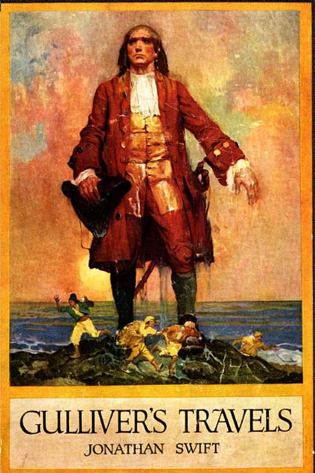 Свифт приключения. Джонатан Свифт путешествия Гулливера. Джонатан Свифт Gulliver's Travels 1726. Jonathan Swift Gulliver's Travels обложка.