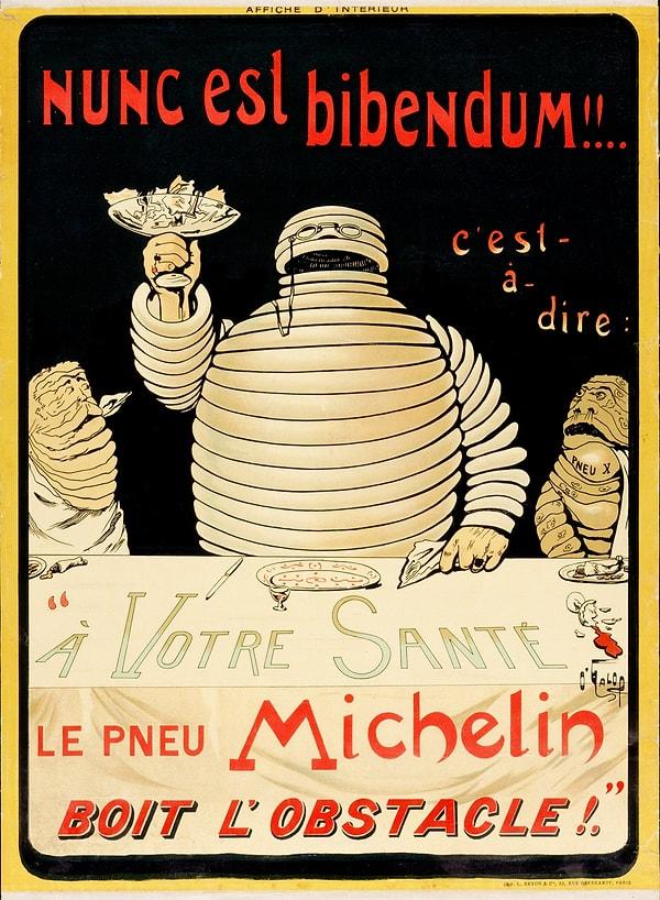 Bahsi geçen Marius Rossillon imzalı reklam. 1898 yılından.