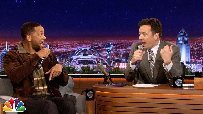 Will Smith ve Jimmy Fallon'dan Beatbox Düeti