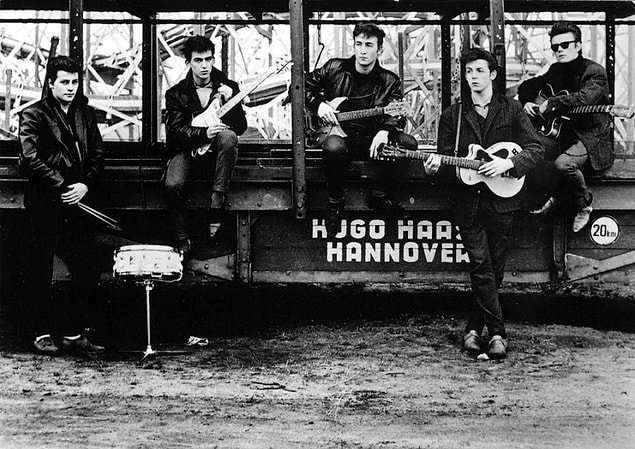 20. Ünlü olmadan önce Beatles.