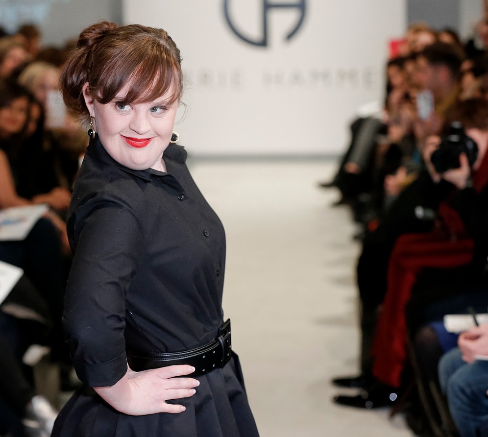 Podyumların İlk Down Sendromlu Mükemmel Modeli