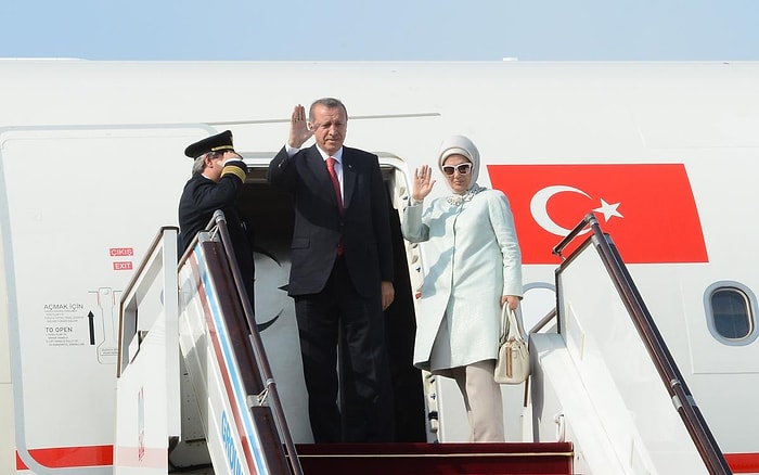 Erdoğan'ın Uçağından Sürpriz Houston Molası