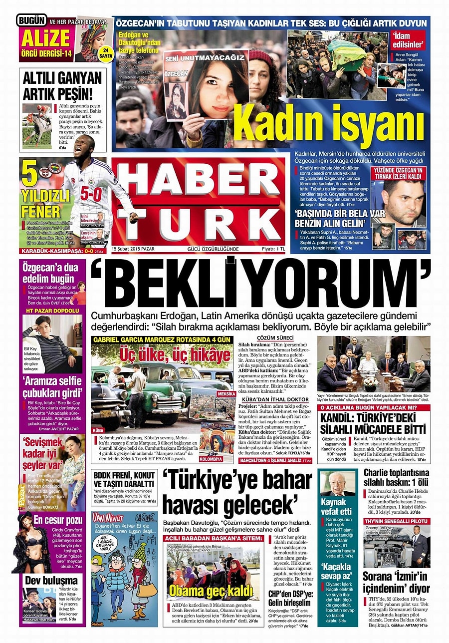 Habertürk gazetesi