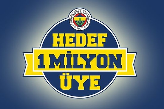 1 Milyon Üye Projesi Fenerbahçe'nin Kasasını Doldurdu