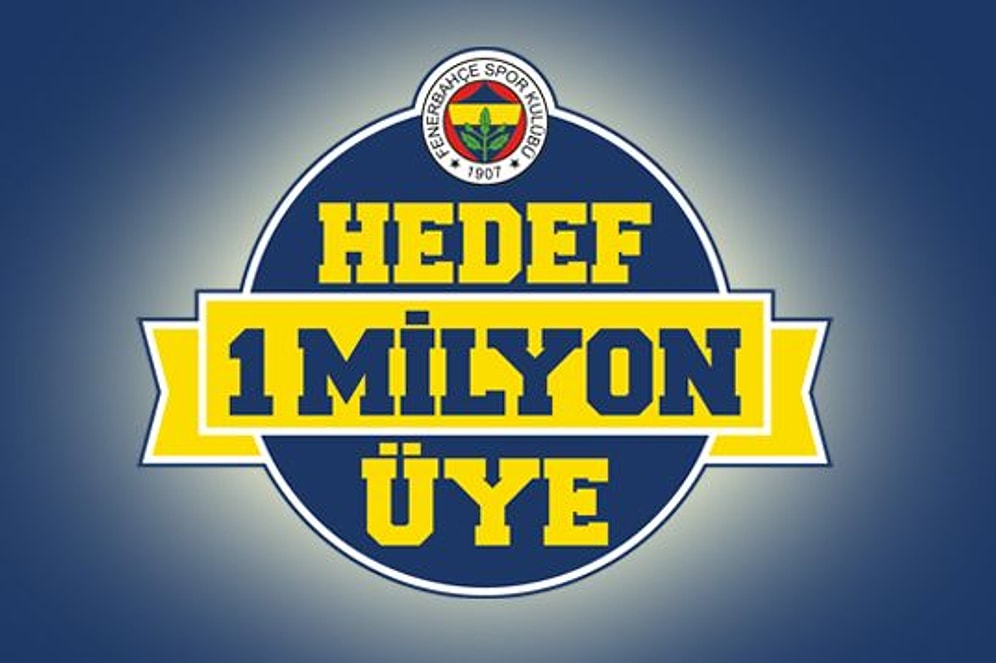 1 Milyon Üye Projesi Fenerbahçe'nin Kasasını Doldurdu