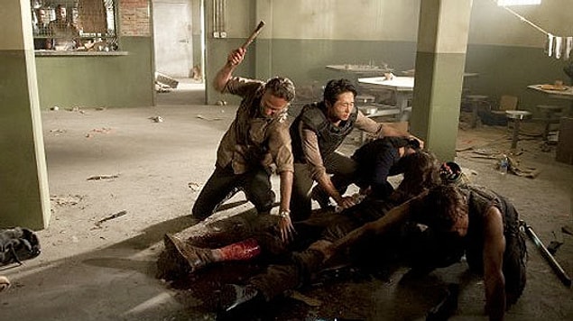 10. Hershel ısırıldığı ve bacağının kesildiği an