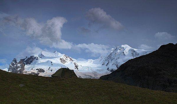 13. Rotenboden, 2,800m Valais Alpleri, İsviçre
