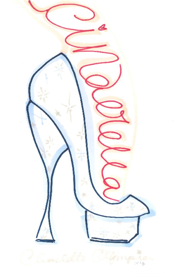 8. Charlotte Olympia'nın gözleri ise platformdan başka şey görmüyor.