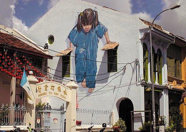 13. Küçük Kız, George Town, Malezya.
