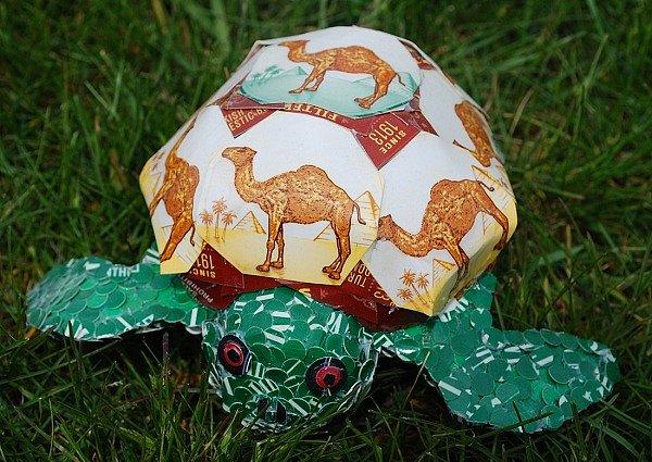 13. Sevimli kaplumbağa.