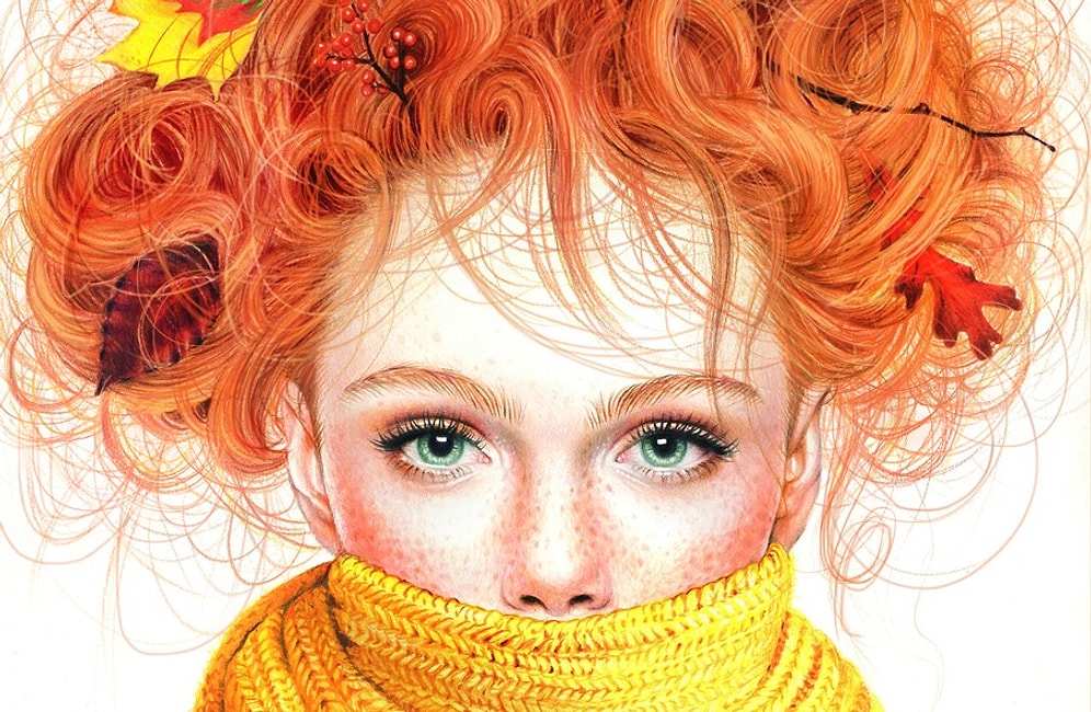 Aşırı Gerçekçi Çizimleriyle Kendisine Hayran Kaldığımız Kızın 30 İllüstrasyonu