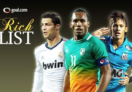 Dünyanın En Zengin 20 Futbolcusu