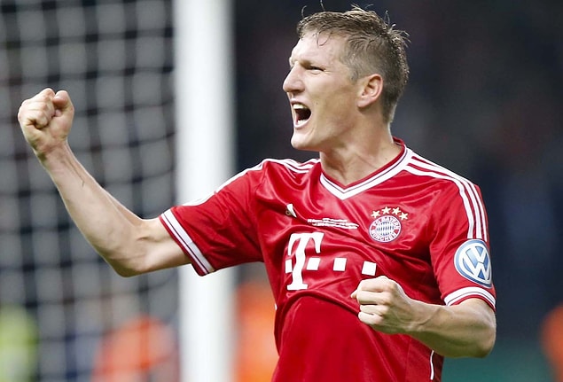 11.Bastian Schweinsteiger (Bayern Münih)