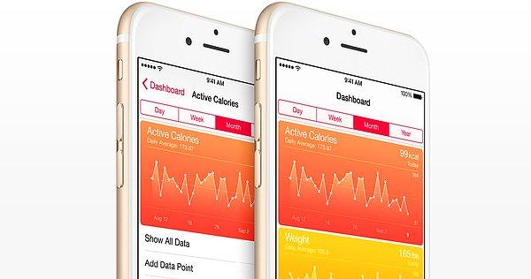 Apple, son yıllarda kalple ilgili bir kaç özellik ekledi (iPhone 5'te ki adım sayacı gibi). Fakat iPhone'un kalp atış hızını ölçecek bir sensörü mevcut değil.