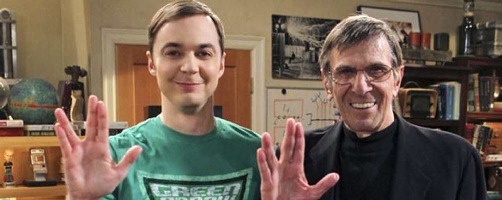 Big Bang Theory'den Leonard Nimoy'a Saygı Duruşu