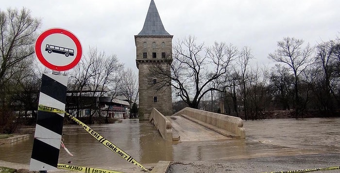 Edirne'de Kırkpınar Alanı Yeniden Sular Altında