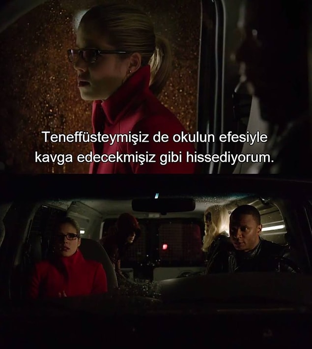 12. La bu Felicity size ne etti?