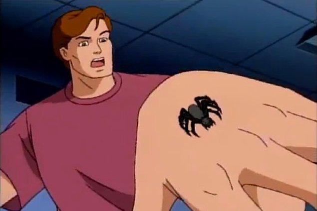 3. Peter örümcek tarafından ısırıldığında henüz 15 yaşındaydı.
