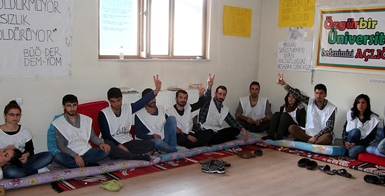 Bingöl Üniversitesi'nde Öğrenciler Açlık Grevini Sona Erdirdi