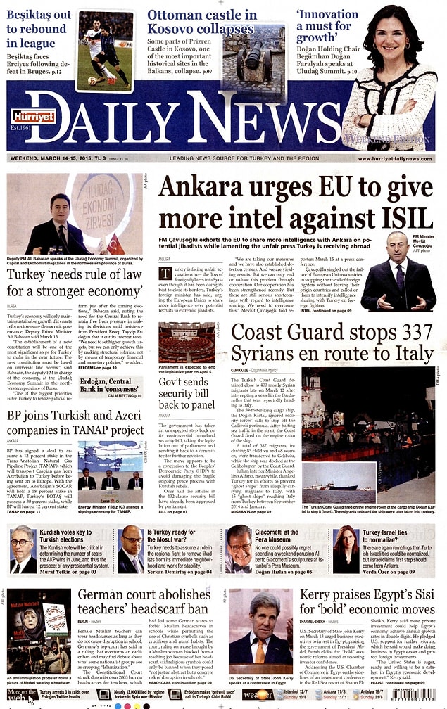 Hürriyet Daily News