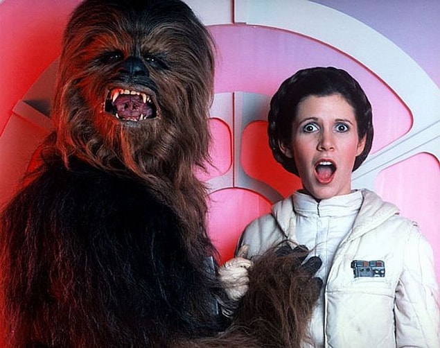 24. Chewbacca'nın biraz civelek olduğu anlardan biri.