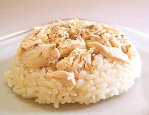 3. Tavuklu nohutlu pilav