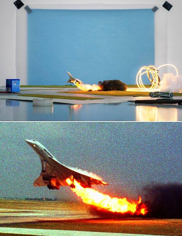 7. Concorde'un havalanma anı