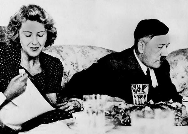 1-Hitler Eva Brown ile evlendi ve ertesi gün intihar etti.