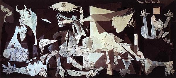 1. Guernica tablosunu kim çizmiştir?