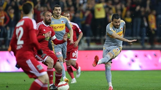 Gergin Maçta Kayserispor ve Sivasspor Yenişemedi