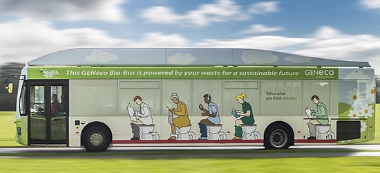 İngiltere'de İnsan Dışkısı ile Çalışan Belediye Otobüsü Hizmete Başlıyor