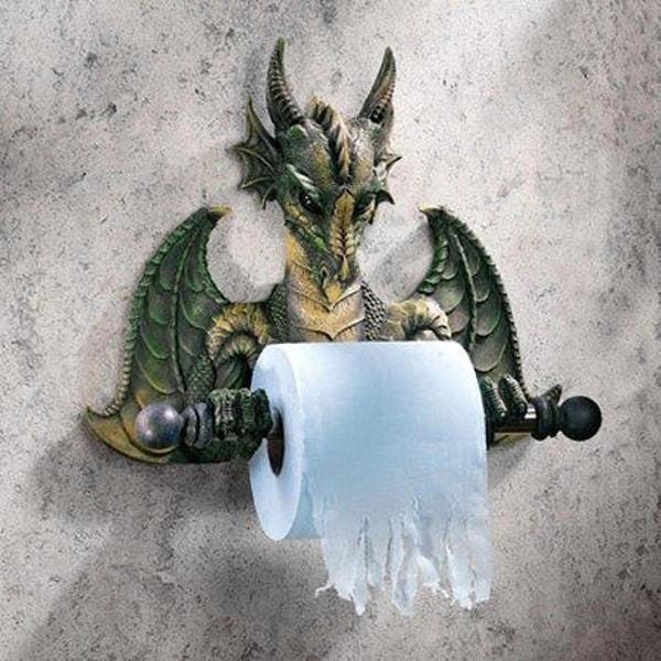 9. Bir ejderhanın ateşi gibi içiniz yandığında sizi tuvalette yalnız bırakmayacak bu dizayn.