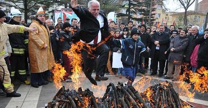 Eskişehir Valisi Az Kalsın Nevruz Ateşinde Yanacaktı!