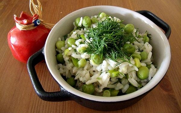 Canın pilav çekerse diye: Zencefilli pirinç salatası