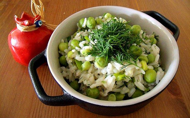 Canın pilav çekerse diye: Zencefilli pirinç salatası