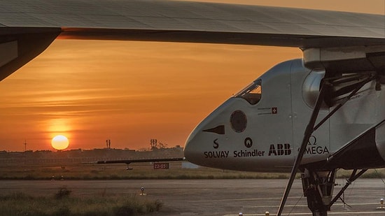 Solar Impulse Çin'e Havalandı