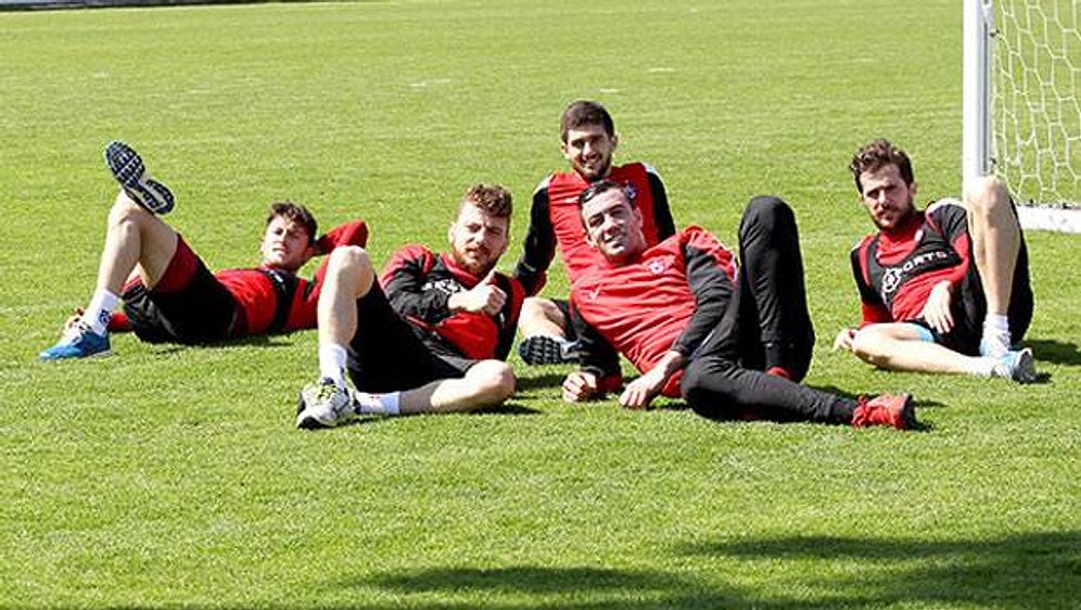 Trabzonspor'a Sakat Oyunculardan İyi Haber