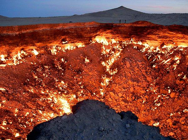 14. Derweze Krateri, Türkmenistan