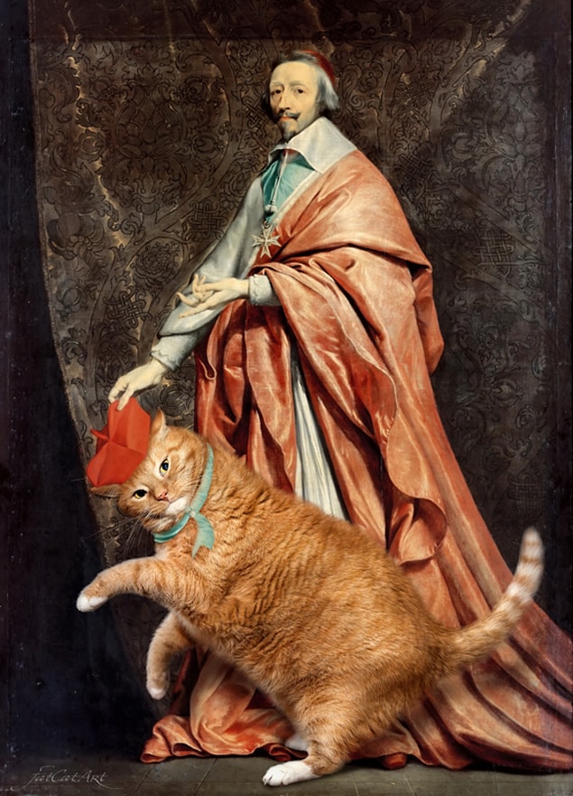 10. Richelieu Kardinali ve Kedisi