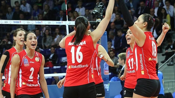 Vakıfbank Avrupa Üçüncüsü